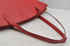 Auth Louis Vuitton Epi Saint Jacques Shopping Shoulder Bag Red M52267 LV 4015J
