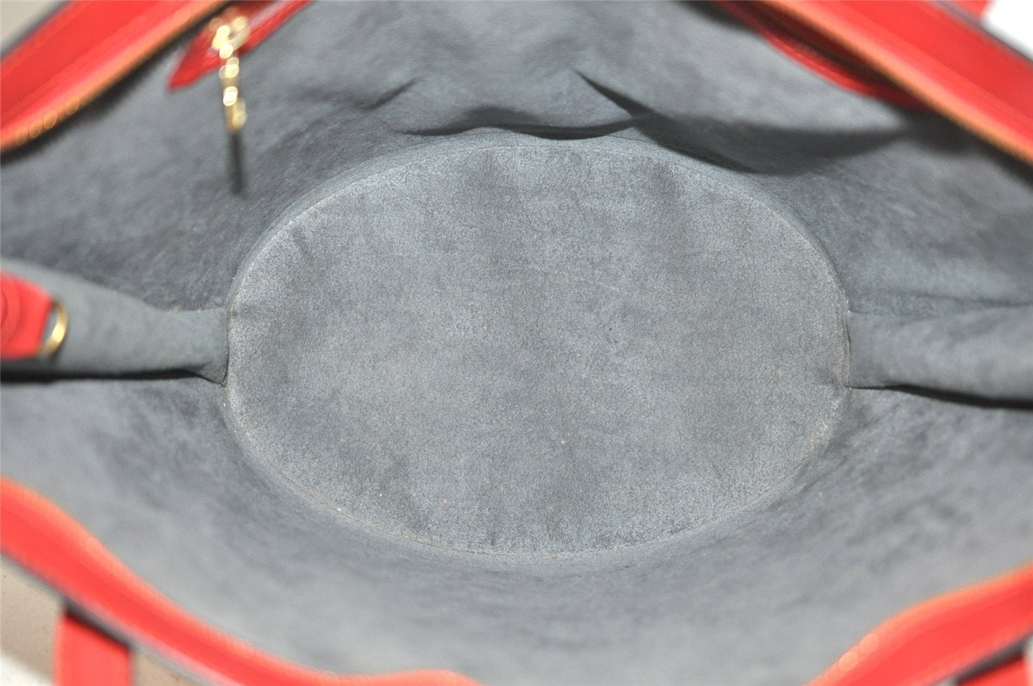 Auth Louis Vuitton Epi Saint Jacques Shopping Shoulder Bag Red M52267 LV 4015J