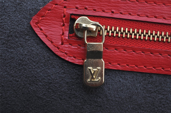 Auth Louis Vuitton Epi Saint Jacques Shopping Shoulder Bag Red M52267 LV 4015J