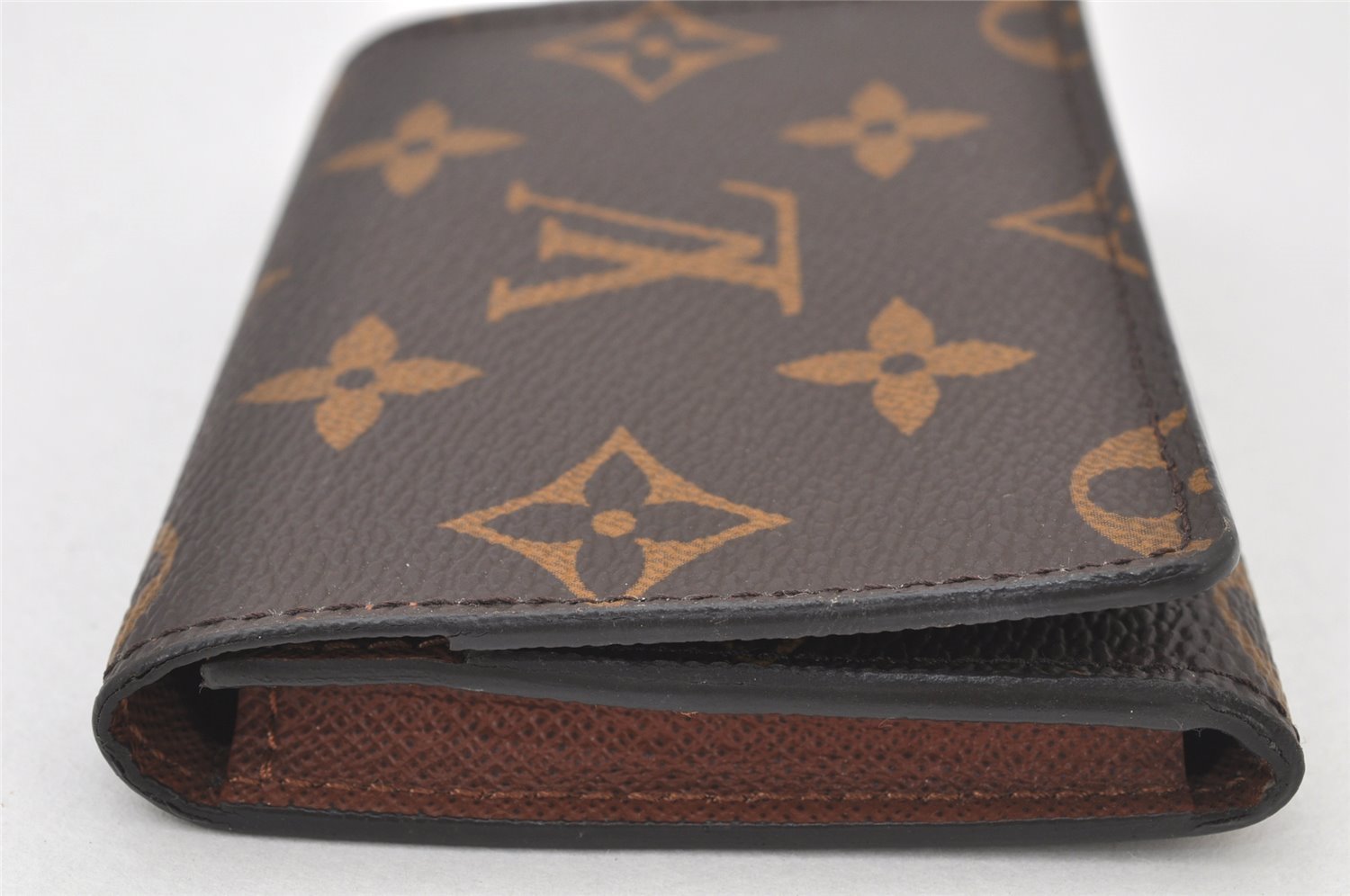 Auth Louis Vuitton Monogram Enveloppe Carte de Visite Card Case M63801 LV 4015K