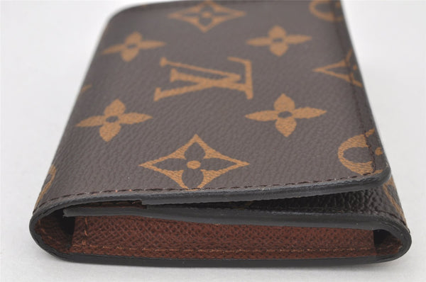 Auth Louis Vuitton Monogram Enveloppe Carte de Visite Card Case M63801 LV 4015K