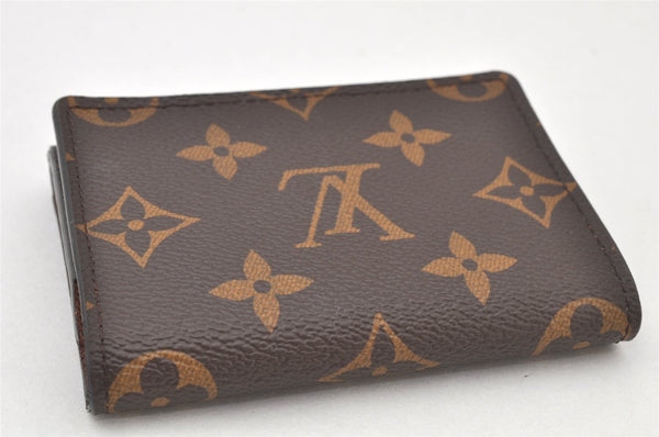 Auth Louis Vuitton Monogram Enveloppe Carte de Visite Card Case M63801 LV 4015K