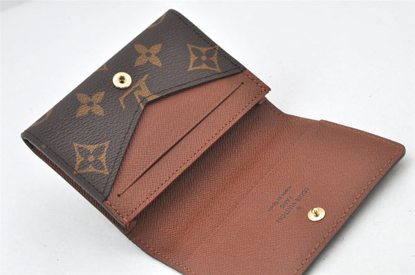 Auth Louis Vuitton Monogram Enveloppe Carte de Visite Card Case M63801 LV 4015K