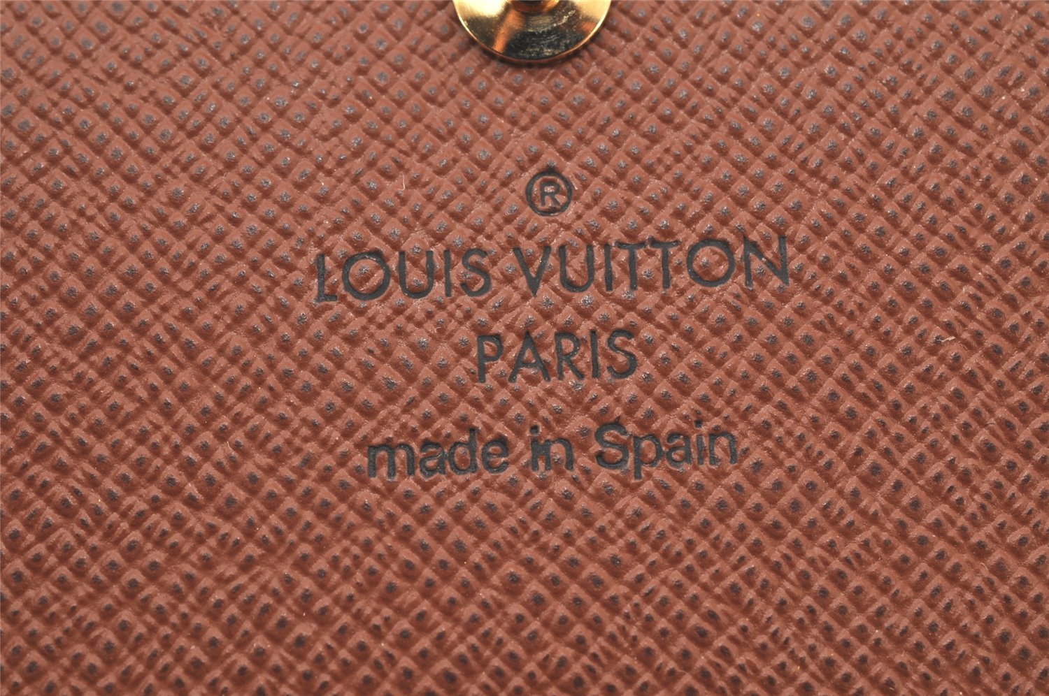 Auth Louis Vuitton Monogram Enveloppe Carte de Visite Card Case M63801 LV 4015K