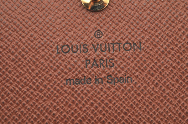 Auth Louis Vuitton Monogram Enveloppe Carte de Visite Card Case M63801 LV 4015K