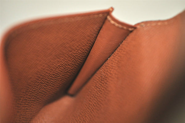 Auth Louis Vuitton Monogram Enveloppe Carte de Visite Card Case M63801 LV 4015K