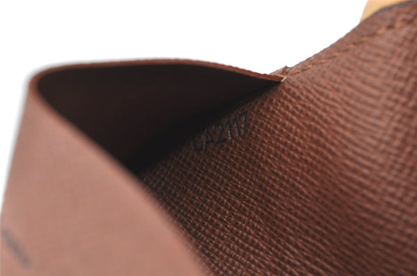 Auth Louis Vuitton Monogram Enveloppe Carte de Visite Card Case M63801 LV 4015K