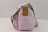 Authentic PRADA Vintage Nylon Tessuto Enamel Shoulder Cross Body Bag Pink 4016K