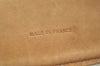 Authentic CHANEL Lamb Skin Matelasse Chain Shoulder Tote Bag Beige CC 4017J