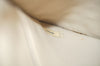 Authentic CHANEL Lamb Skin Matelasse Chain Shoulder Tote Bag Beige CC 4017J