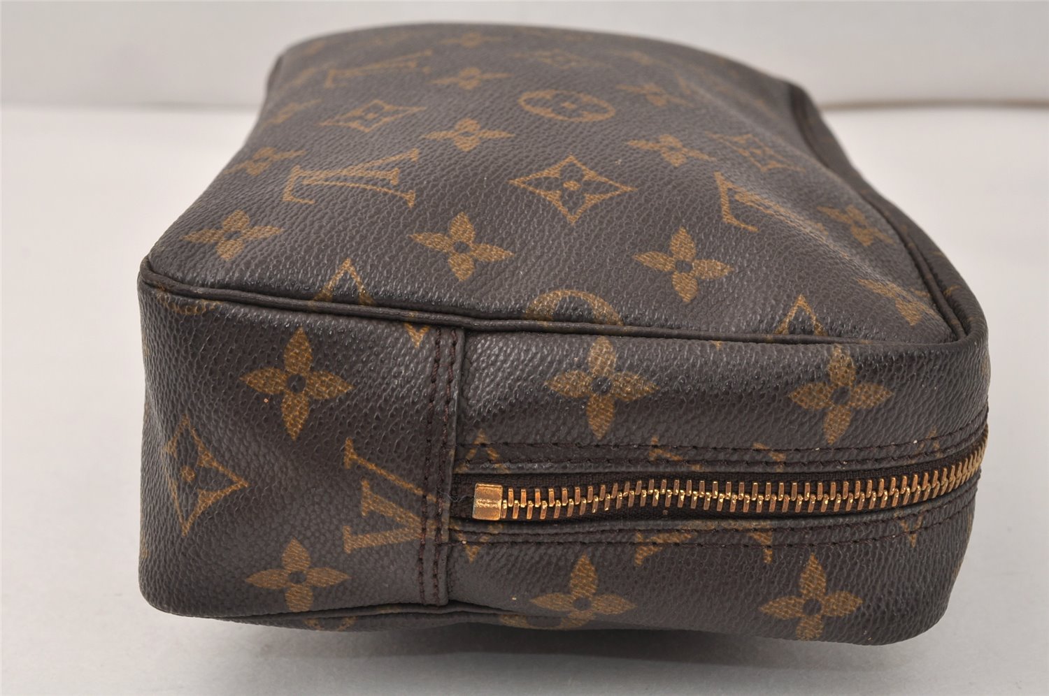 Auth Louis Vuitton Monogram Trousse Toilette 23 Clutch Bag M47524 LV Junk 4017K