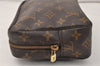 Auth Louis Vuitton Monogram Trousse Toilette 23 Clutch Bag M47524 LV Junk 4017K