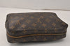 Auth Louis Vuitton Monogram Trousse Toilette 23 Clutch Bag M47524 LV Junk 4017K