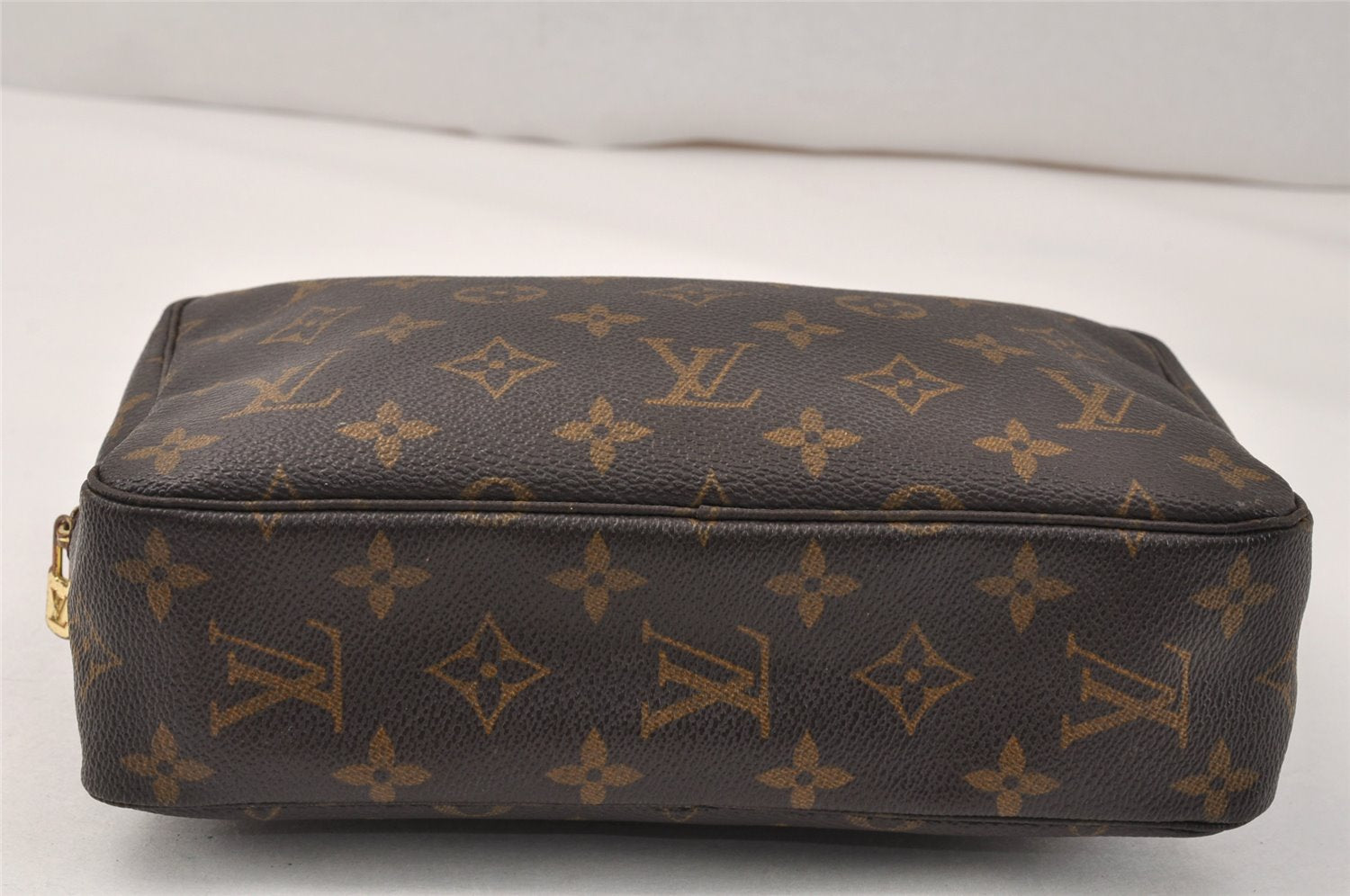 Auth Louis Vuitton Monogram Trousse Toilette 23 Clutch Bag M47524 LV Junk 4017K