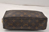 Auth Louis Vuitton Monogram Trousse Toilette 23 Clutch Bag M47524 LV Junk 4017K