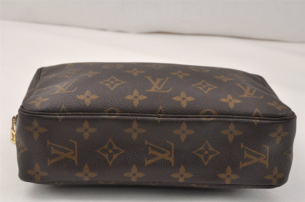 Auth Louis Vuitton Monogram Trousse Toilette 23 Clutch Bag M47524 LV Junk 4017K