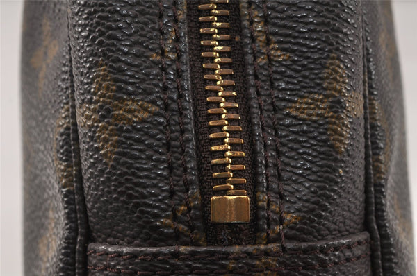 Auth Louis Vuitton Monogram Trousse Toilette 23 Clutch Bag M47524 LV Junk 4017K