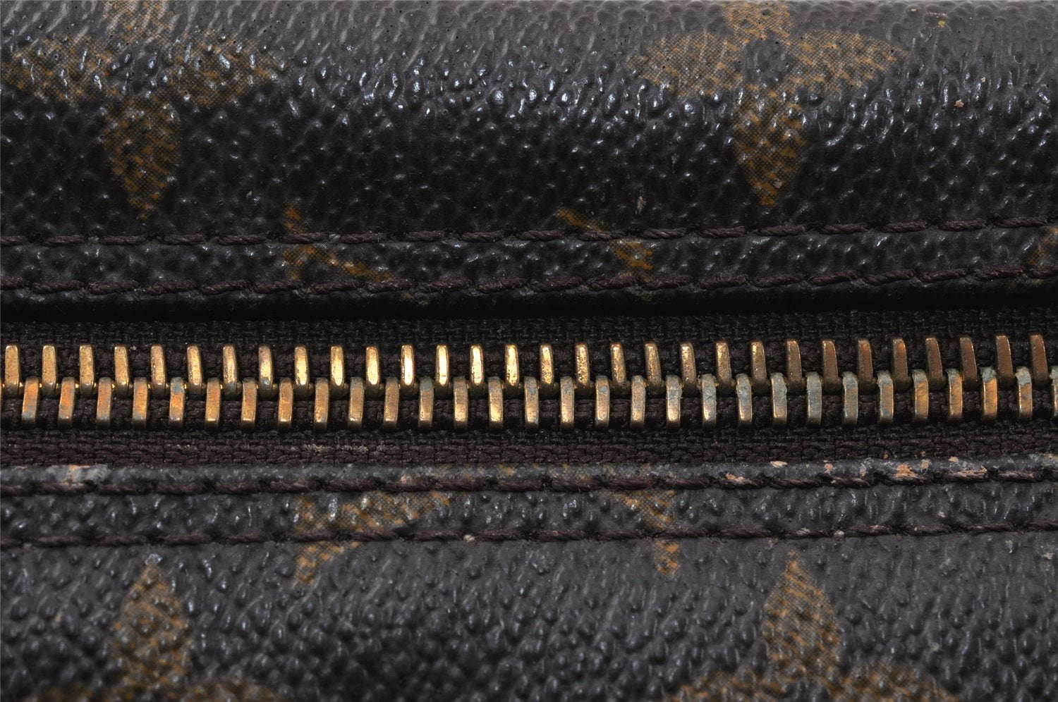 Auth Louis Vuitton Monogram Trousse Toilette 23 Clutch Bag M47524 LV Junk 4017K