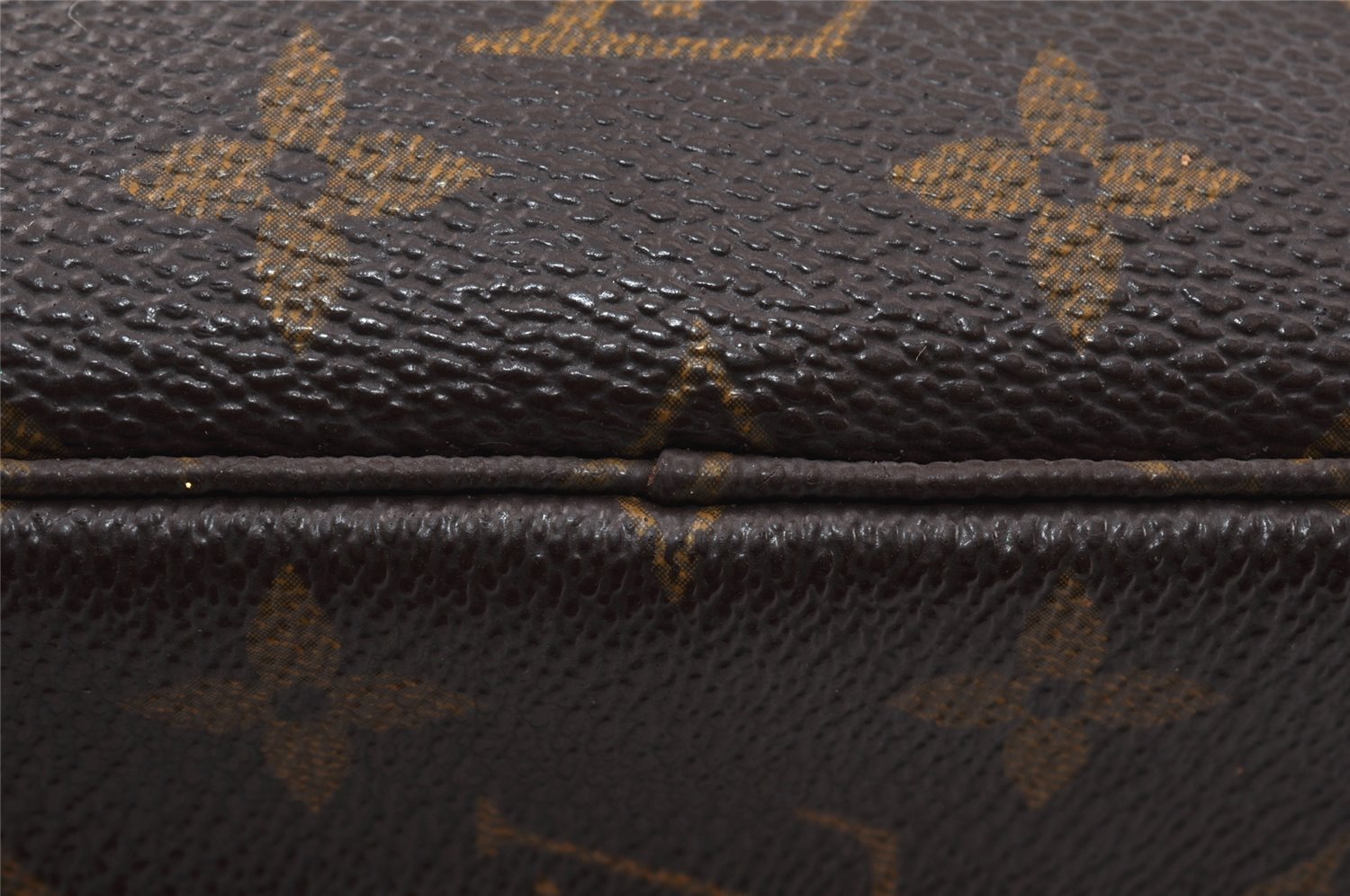Auth Louis Vuitton Monogram Trousse Toilette 23 Clutch Bag M47524 LV Junk 4017K