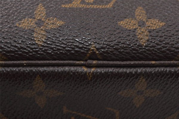 Auth Louis Vuitton Monogram Trousse Toilette 23 Clutch Bag M47524 LV Junk 4017K