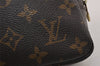 Auth Louis Vuitton Monogram Trousse Toilette 23 Clutch Bag M47524 LV Junk 4017K