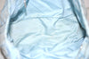 Authentic CHANEL New Travel Line Shoulder Hand Tote Bag Nylon Leather Blue 4018J