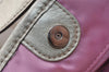 Authentic COACH Signature Shoulder Cross Body Bag PVC Leather F15704 Beige 4019I