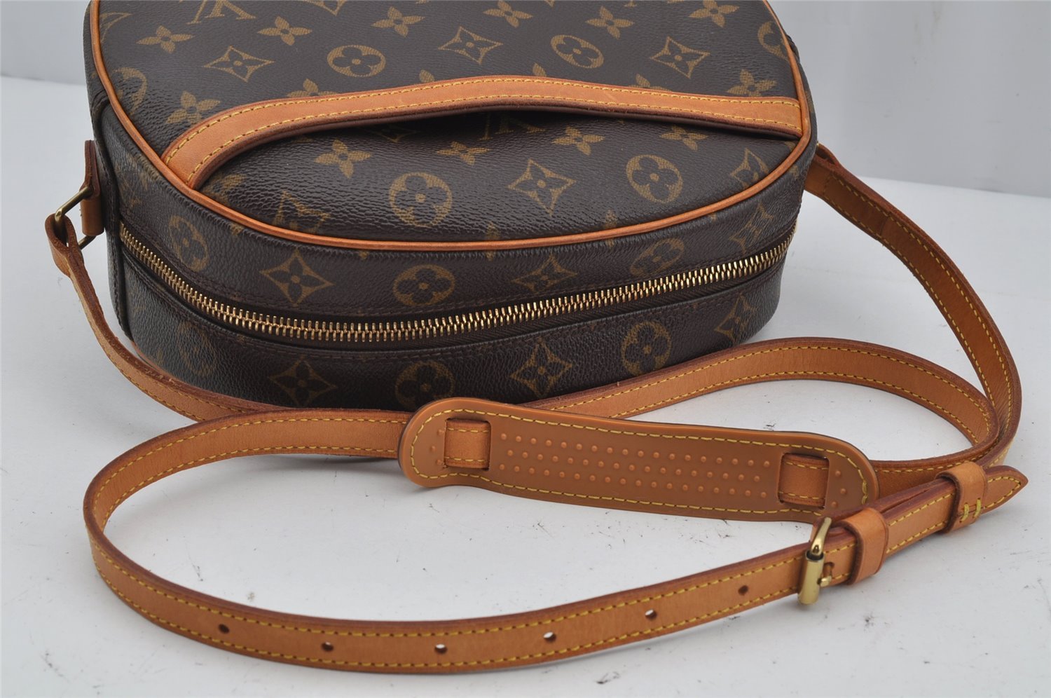 Authentic Louis Vuitton Monogram Blois Shoulder Cross Body Bag M51221 LV 4019J