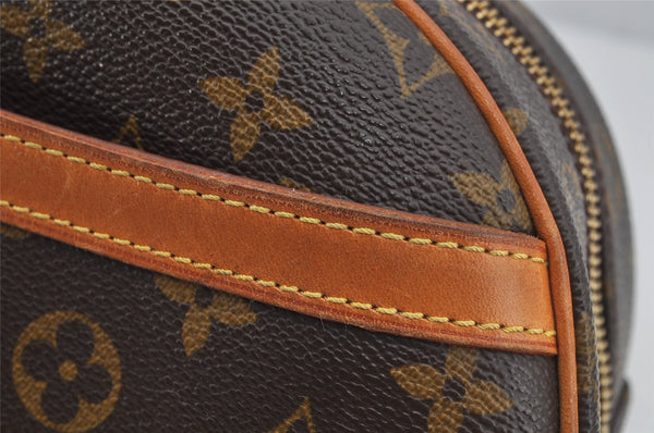 Authentic Louis Vuitton Monogram Blois Shoulder Cross Body Bag M51221 LV 4019J