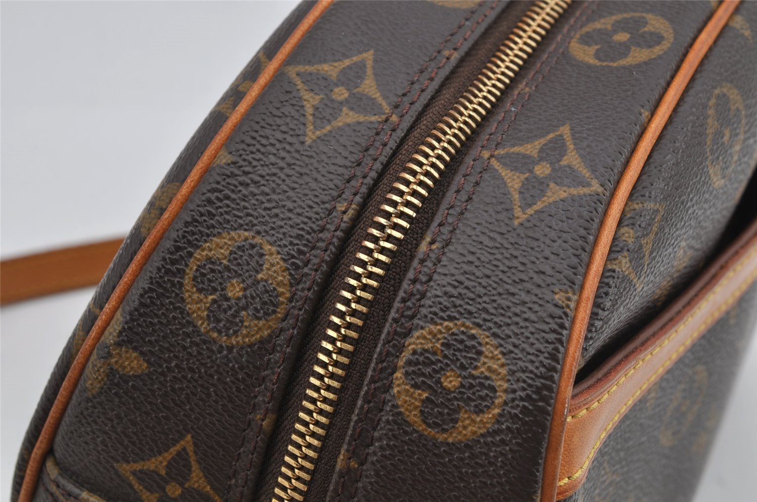 Authentic Louis Vuitton Monogram Blois Shoulder Cross Body Bag M51221 LV 4019J