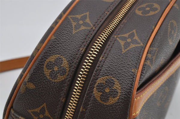 Authentic Louis Vuitton Monogram Blois Shoulder Cross Body Bag M51221 LV 4019J