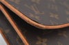 Authentic Louis Vuitton Monogram Pochette Twin GM Shoulder Bag M51852 LV 4020J
