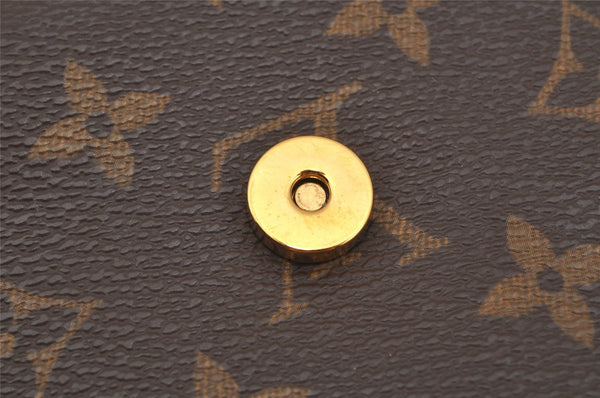 Authentic Louis Vuitton Monogram Pochette Twin GM Shoulder Bag M51852 LV 4020J