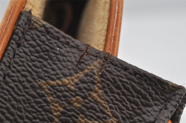 Authentic Louis Vuitton Monogram Pochette Twin GM Shoulder Bag M51852 LV 4020J