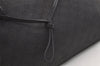 Authentic GUCCI Vintage Horsebit Shoulder Bag GG Canvas Leather Black 4020K