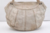 Authentic BOTTEGA VENETA Vintage Leather Shoulder Tote Bag Beige 4024J