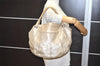 Authentic BOTTEGA VENETA Vintage Leather Shoulder Tote Bag Beige 4024J