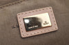 Authentic FENDI Zucchino Shoulder Hand Tote Bag Canvas Leather Pink 4028I