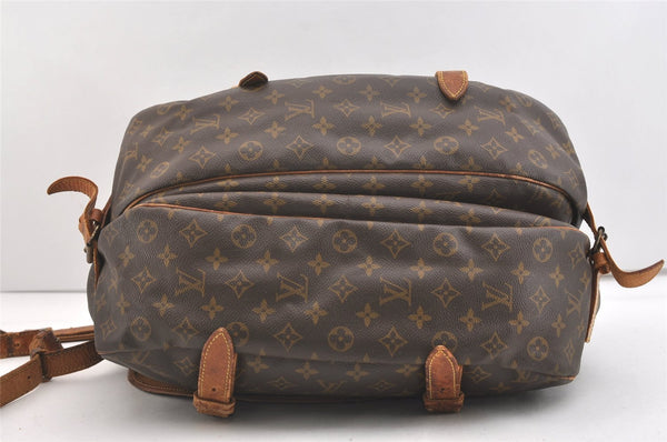 Authentic Louis Vuitton Monogram Saumur 43 Shoulder Cross Bag M42252 LV 4028J