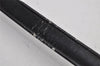 Authentic Christian Dior Trotter Shoulder Bag Purse Leather Canvas Navy 4029J