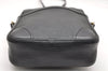 Authentic Louis Vuitton Epi Danube Shoulder Cross Bag Black M45632 LV 4029K