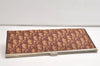 Authentic Christian Dior Trotter Clutch Hand Bag Purse Canvas Leather Red 4031K
