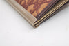Authentic Christian Dior Trotter Clutch Hand Bag Purse Canvas Leather Red 4031K