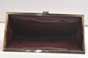 Authentic Christian Dior Trotter Clutch Hand Bag Purse Canvas Leather Red 4031K