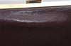 Authentic Christian Dior Trotter Clutch Hand Bag Purse Canvas Leather Red 4031K