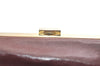 Authentic Christian Dior Trotter Clutch Hand Bag Purse Canvas Leather Red 4031K