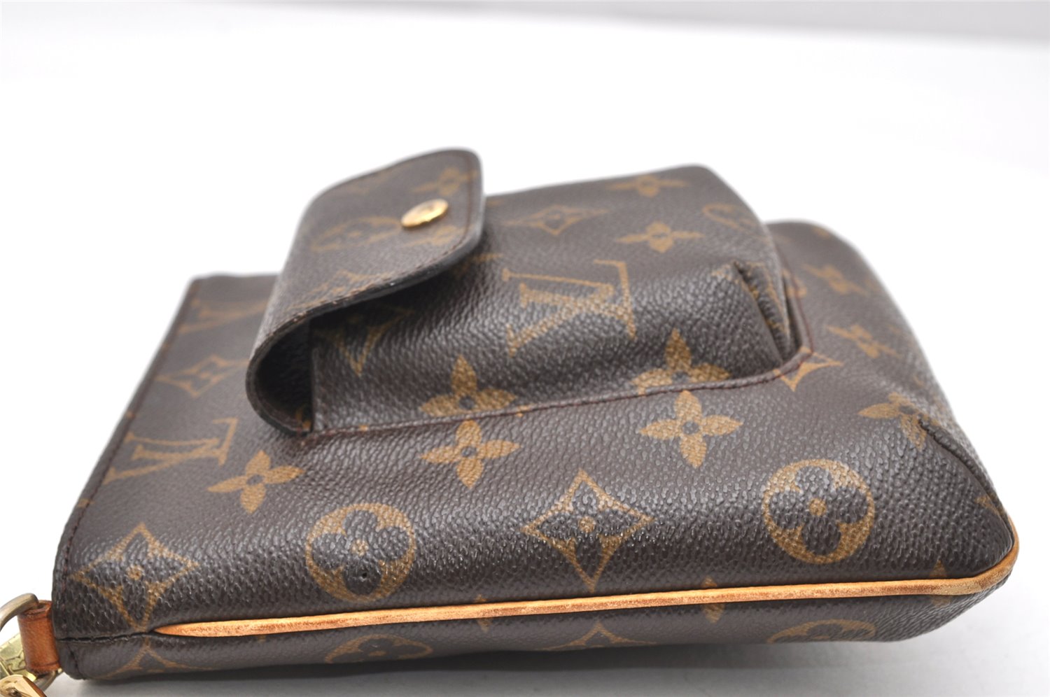 Authentic Louis Vuitton Monogram Partition Clutch Hand Bag Purse M51901 LV 4032K