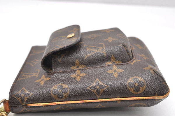 Authentic Louis Vuitton Monogram Partition Clutch Hand Bag Purse M51901 LV 4032K