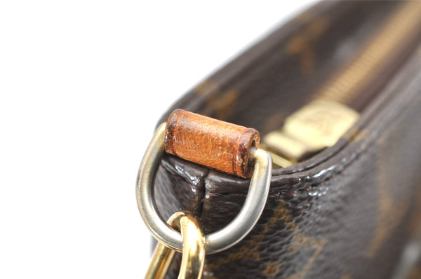 Authentic Louis Vuitton Monogram Partition Clutch Hand Bag Purse M51901 LV 4032K