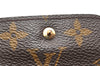 Authentic Louis Vuitton Monogram Partition Clutch Hand Bag Purse M51901 LV 4032K